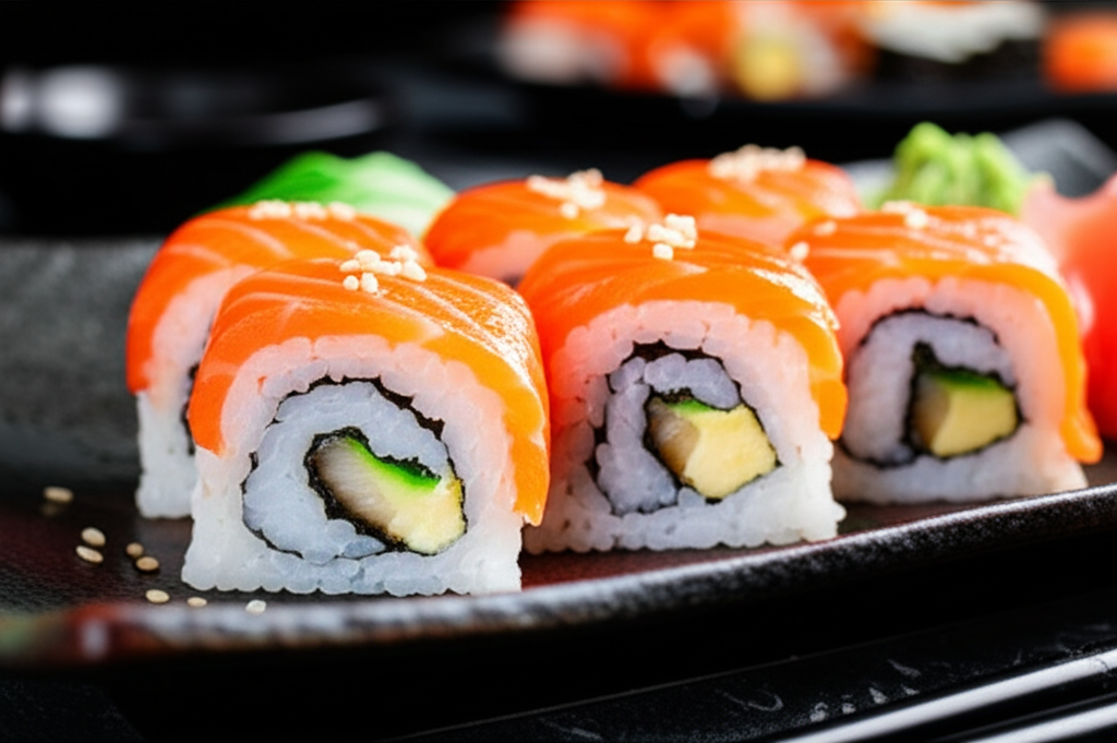 Maki de salmón
